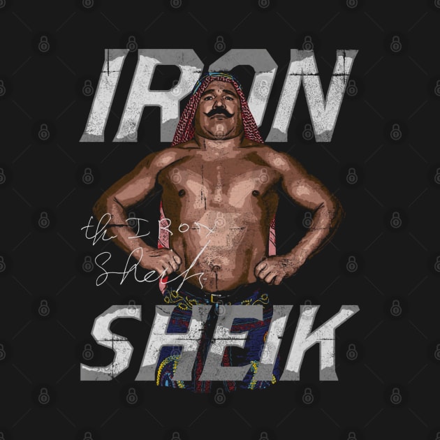 Iron Sheik Pose by MunMun_Design