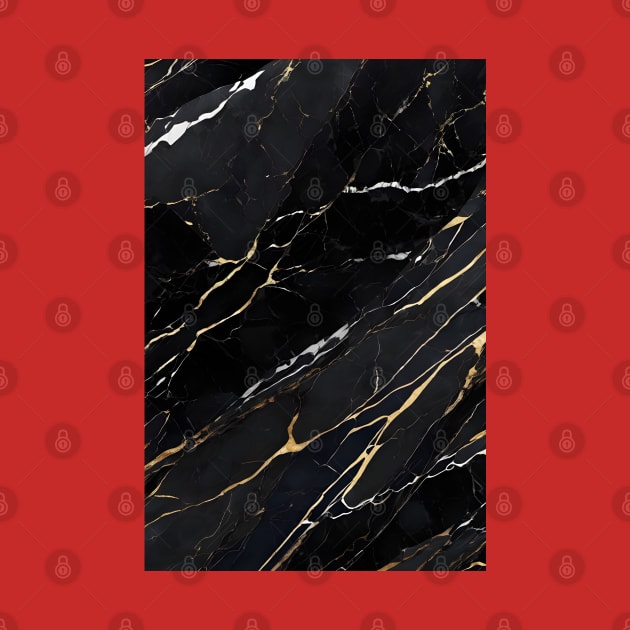 Elegant black marble design by Spaceboyishere