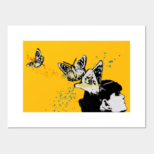 Long Gone Whisper Street Art Graffiti Painting Girl With