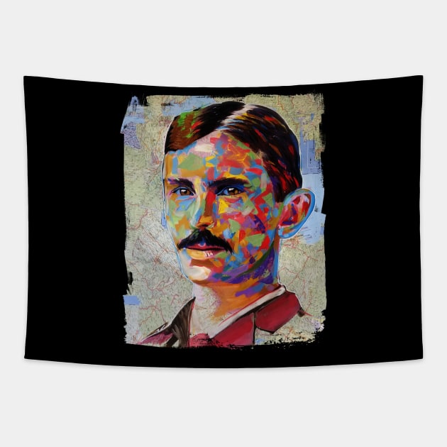 Tesla Tapestry by kylewillis