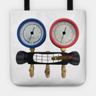 Refrigerant Gauges with Teeth & Cigar Tote