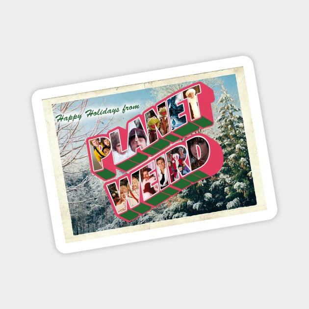 Happy Holidays 2020 Magnet by PlanetWeirdPod