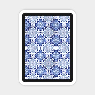 Portuguese Tiles Pattern Magnet