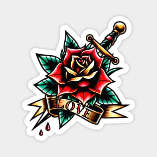 Rose Tattoo Magnet