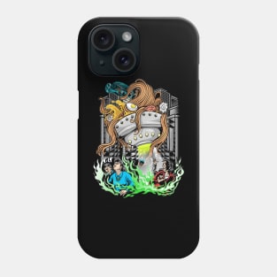 UFO ramen invasion Phone Case