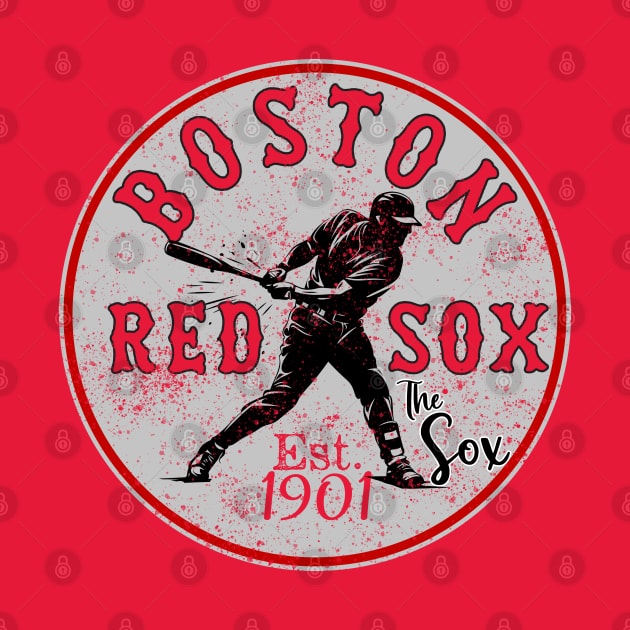 Boston Red Sox Est 1901 by Folke Fan Cv