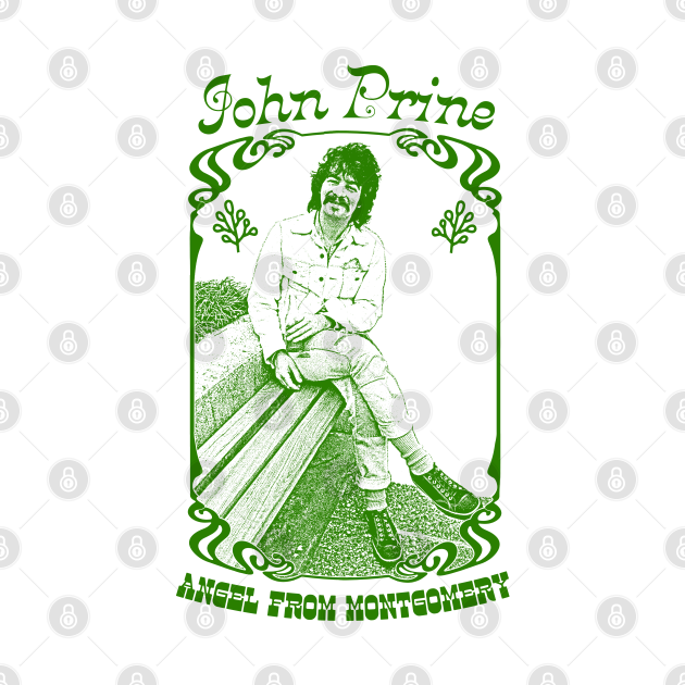 John Prine ∆∆∆ Original 70s Style Design - John Prine - T-Shirt