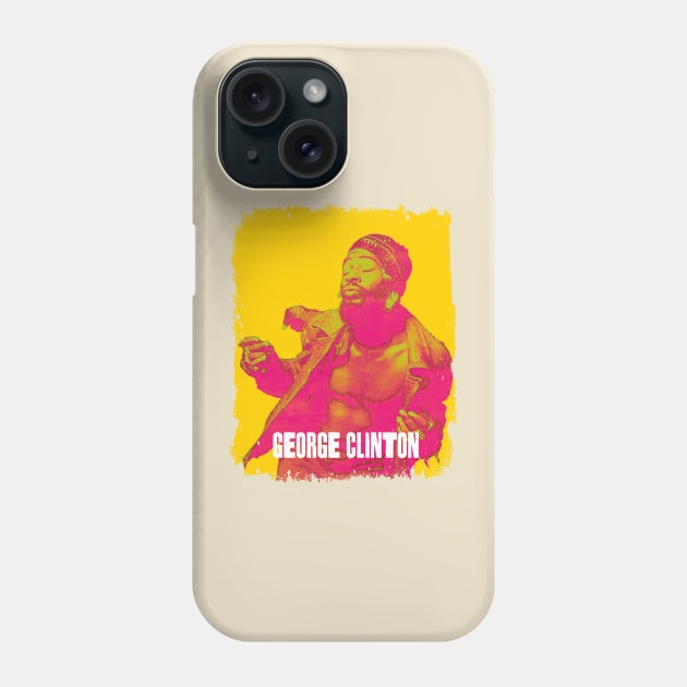 George Clinton Phone Case by HAPPY TRIP PRESS