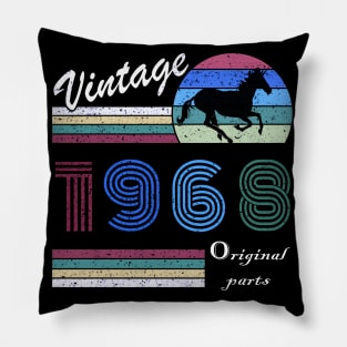 52 Years Old - Made in 1968 - 52th Birthday Men Women Pillow