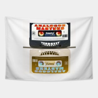 Cassette Tape Analogue Cartoon  2 Tapestry