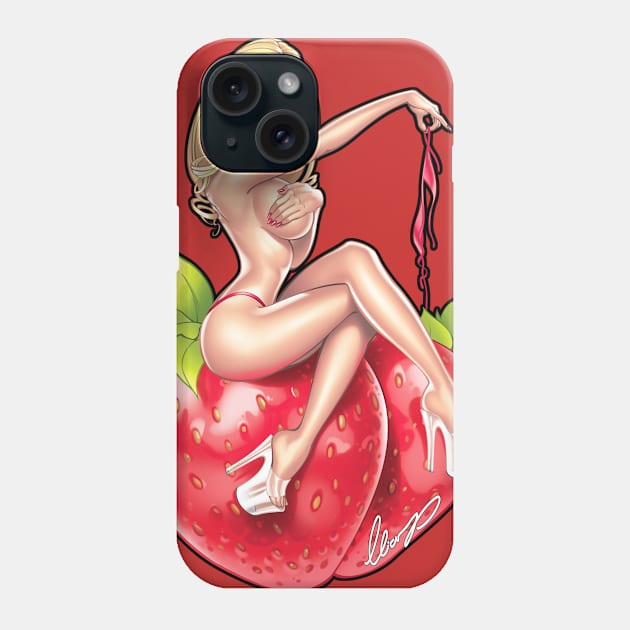 Sexy Pinup girl Phone Case by Eliaschatzoudis