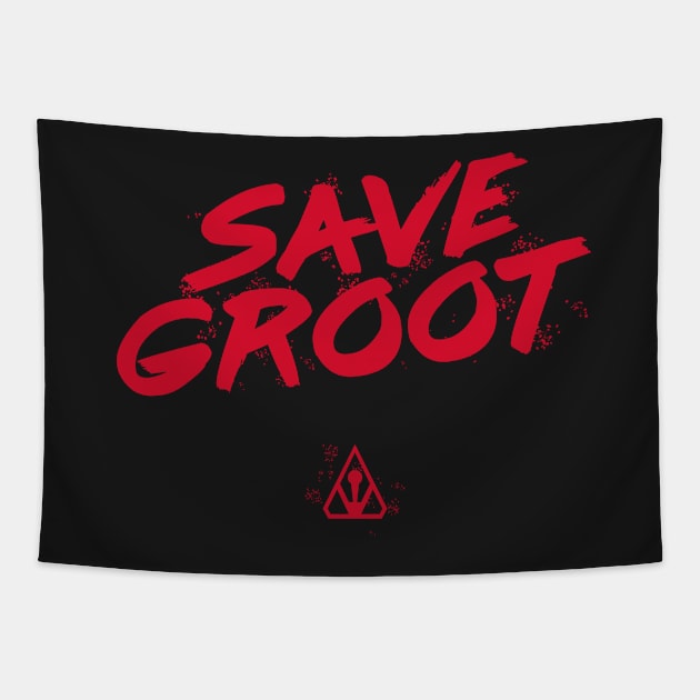 Save Groot Tapestry by parkhopperapparel