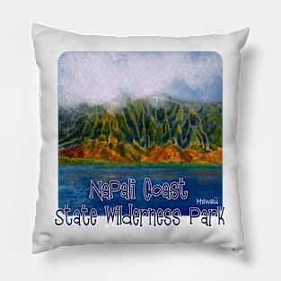 NaPali Coast State Wilderness Park, Hawaii Pillow