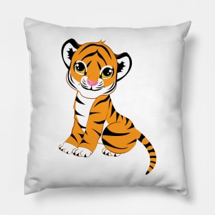 Little Tiger Cub Pillow