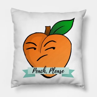 Peach, please Pillow