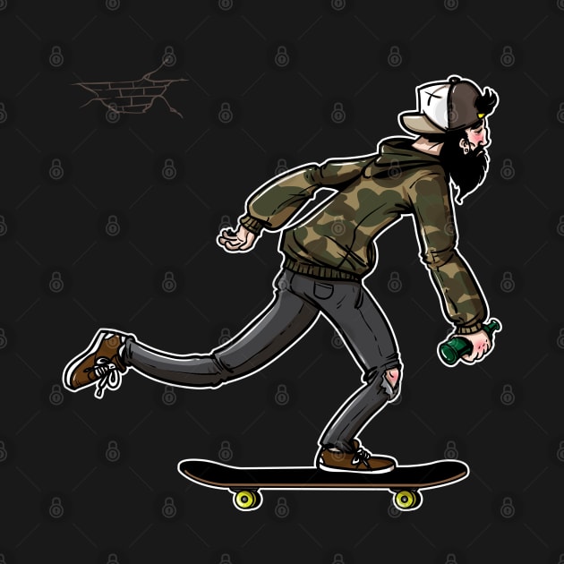 Skateboarder by TambuStore