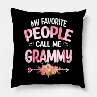 Grammy - My Favorite People Call Me Grammy Pillow