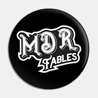 MDR Fables - Black & White Pin