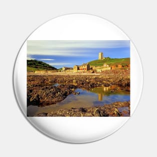 Wembury Beach & St Werburghs Church Pin