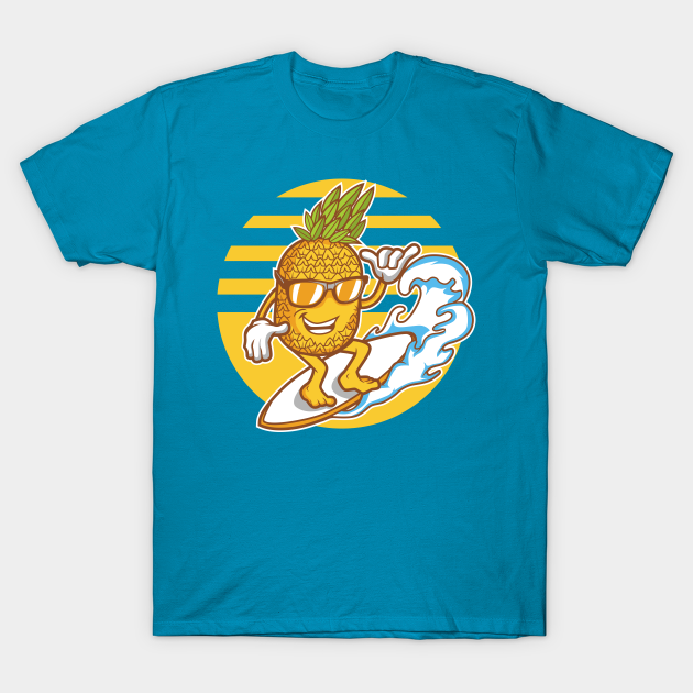 Discover PINEAPPLE SURFING - Surfing Sport - T-Shirt