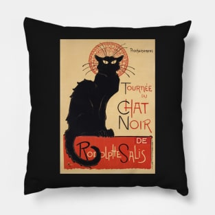 Chat (Cat) Noir Poster Pillow