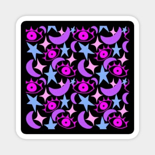 Witchy Pattern Magnet