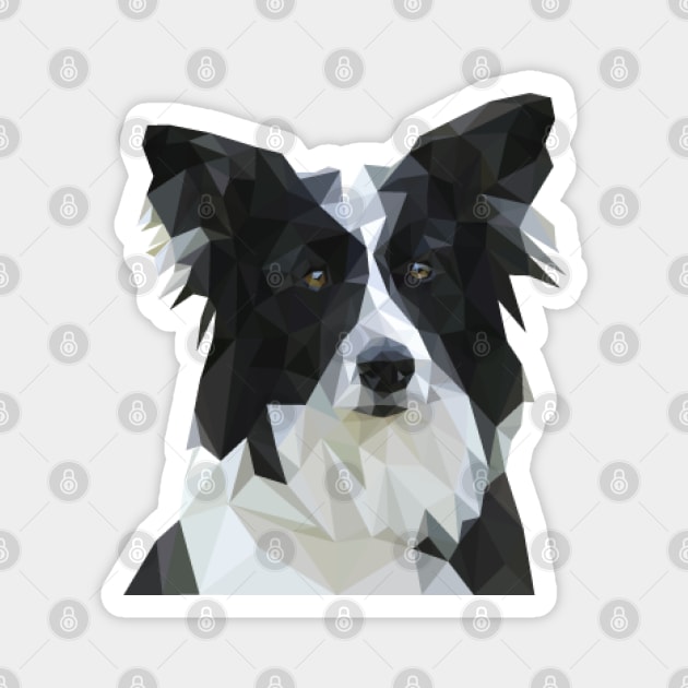 Border Collie Magnet by Hermanitas Design