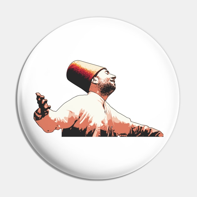 Sufi Dervish Pin by boholoc0