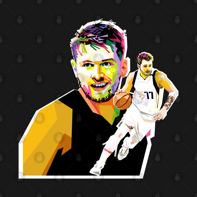 Luka Doncic by Vector Baturaja