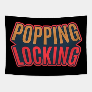 Popping and Locking - Breakdance -  B-Boys and B-Girls Tapestry