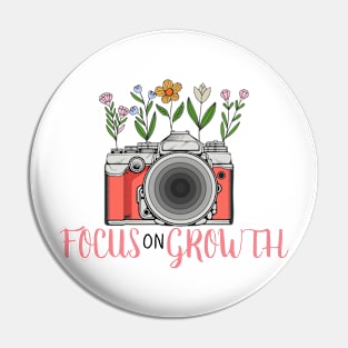 Focus on growth Pin