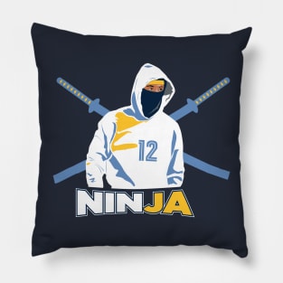 Ja Morant Ninja Grizzlies NBA Design Pillow