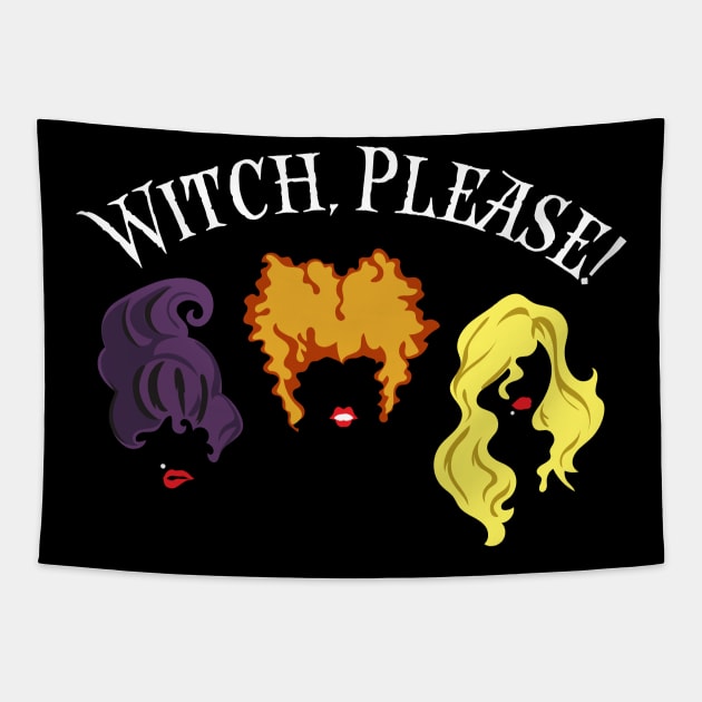 Witch, Please! Tapestry by VirGigiBurns