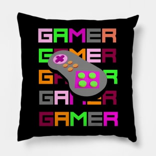 Game Controller Gamer Life Pillow