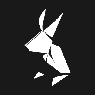 Oribunny | Origami + Bunny T-Shirt