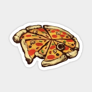 Pizza Freighter Magnet