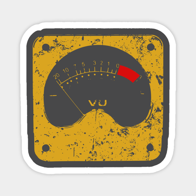 VU Meter Magnet by AlternativeEye