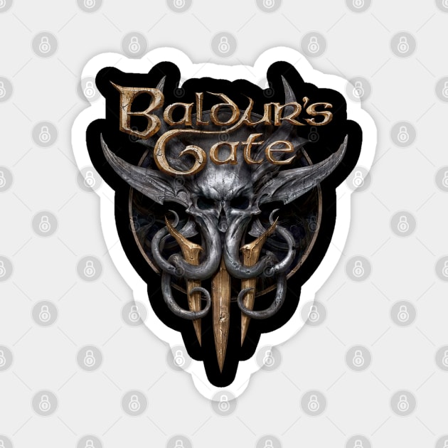 Baldurs Gate 3 - Vintage Magnet by zuarangoyang