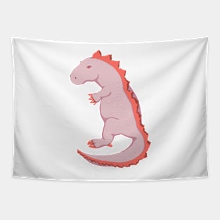 pink dinosaur Tapestry