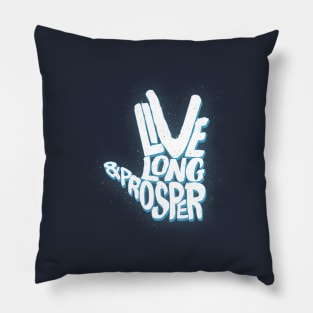 live long & prosper Pillow