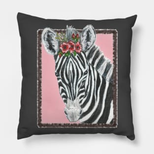 Baby Zebra Pillow