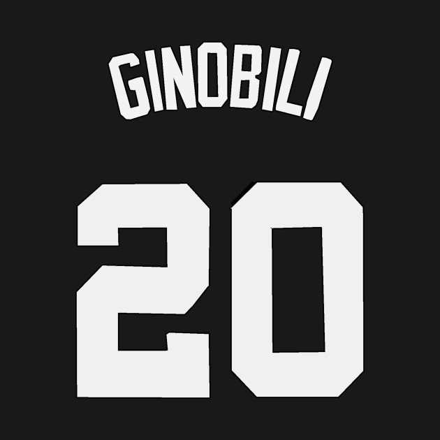 san antonio spurs ginobili jersey