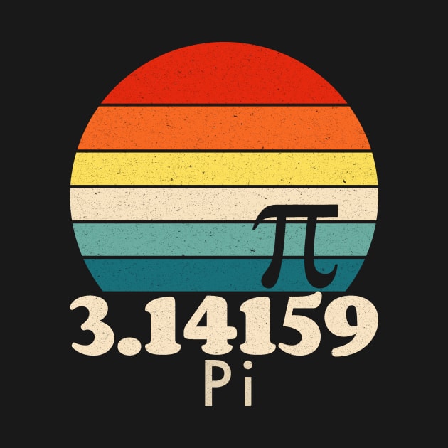 3.14159 Pi Vintage Sunset by Lyrical Parser