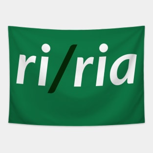 Esperanto Pronouns - Pronomoj - ri/ria Tapestry