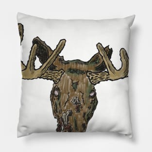 Zombie Moose Pillow