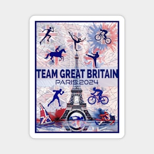 Team Great Britain - Paris 2024 (Version 2) Magnet