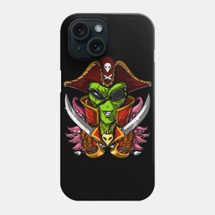 Pirate Alien Phone Case