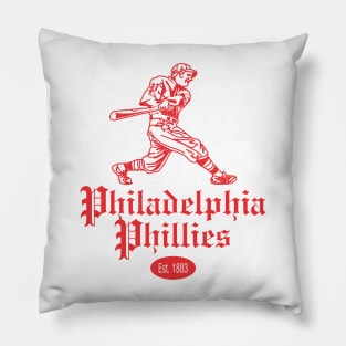 Vintage Philadelphia Phillies Pillow