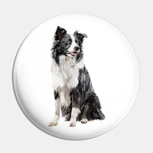 Border Collie Pin