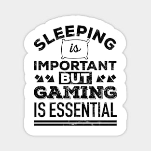 Funny Gaming essential gamer Gift Distressed Magnet